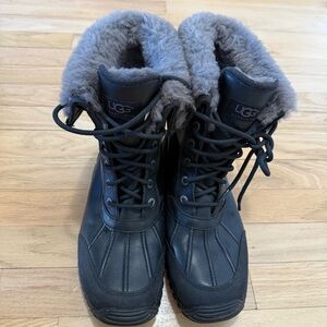 Ugg Adirondack Boot ll black/grey size 9.5